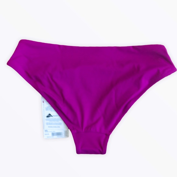 Athleta ADRIATA Fuchsia MidRise Bikini Swim Bottom - Picture 3 of 9